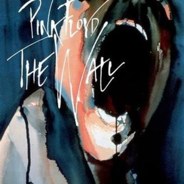 M pink floyd the wall screaming face orig