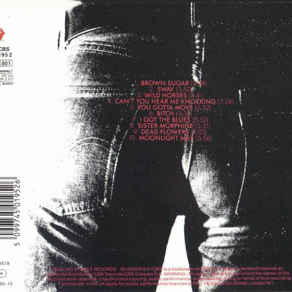 allcdcovers  rolling stones sticky fingers 1971 retail cd back