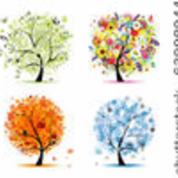 Stock vector four seasons spring summer autumn winter art tree beautiful for your design 63998944 500