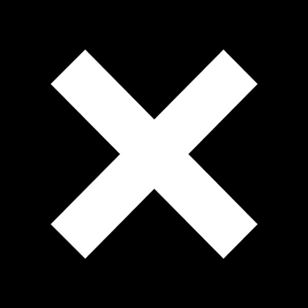 X blanc sur fond rectangulaire noir