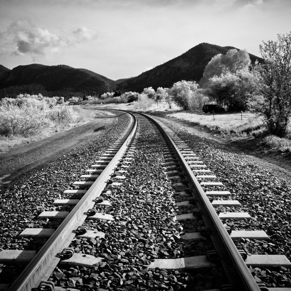 Mountains landscapes nature trains grayscale monochrome trainway black white hd wallpapers