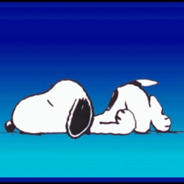 Tired snoopy