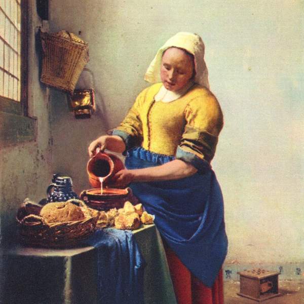 Jan vermeer van delft la laitiere 1500px