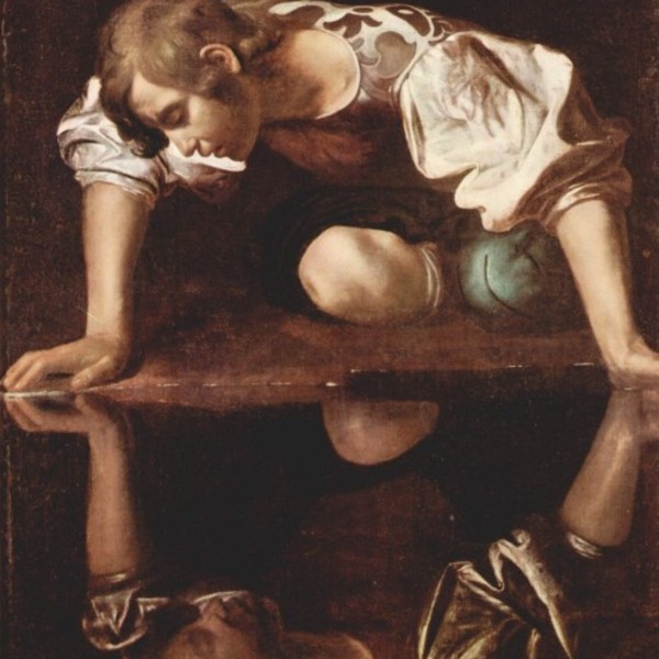 Le caravage narcisse 1599