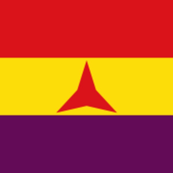 250px flag of the international brigades svg
