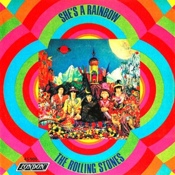 Rolling stones she a rainbow