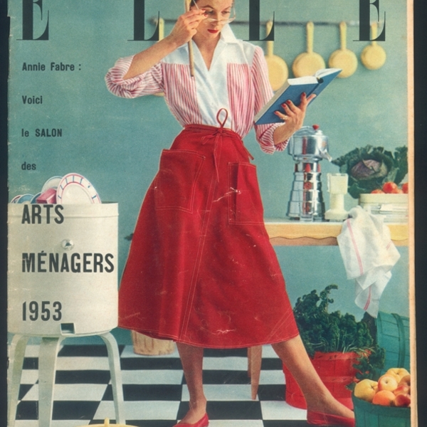 La menagere dans le magazine elle arts menagers 1953