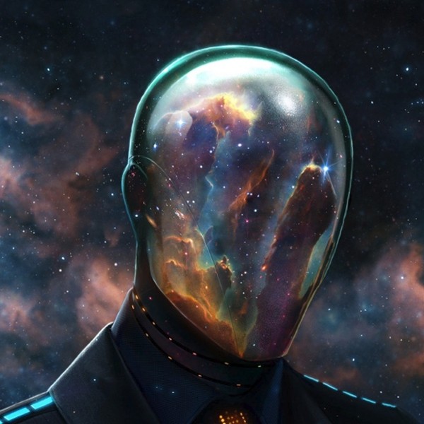 Space suit helmet mask space nebula stars other 1440x2560