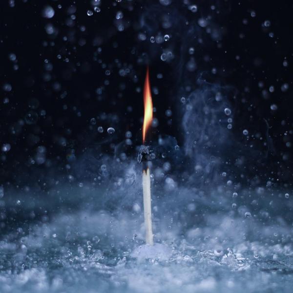 Fire and water drop wallpaper hd
