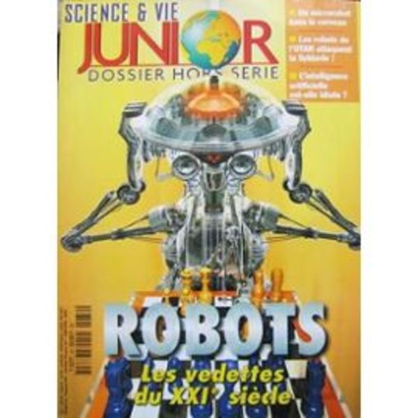 Collectif science et vie junior hors serie n 39 robots les vedettes du 21e siecle revue 210083830 ml