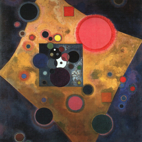 Wassily kandinsky %e2%80%93 accent in pink %e2%80%93 1926