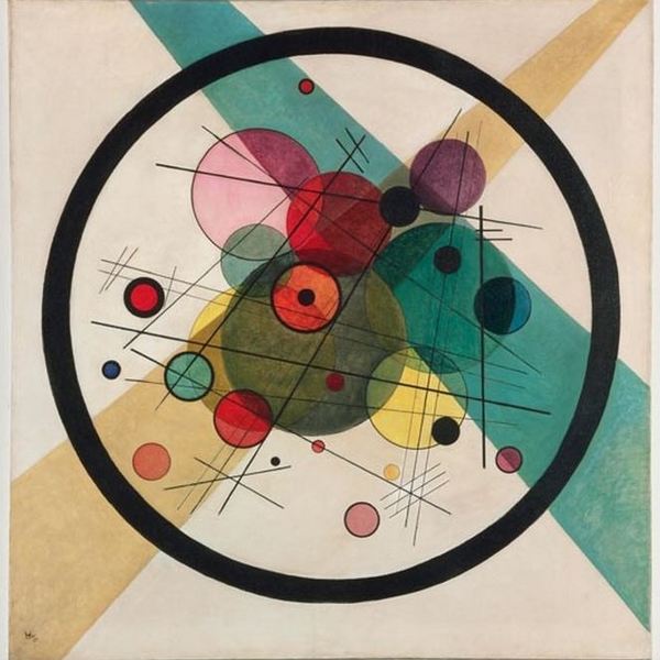 Vassily kandinsky  1923   circles in a circle