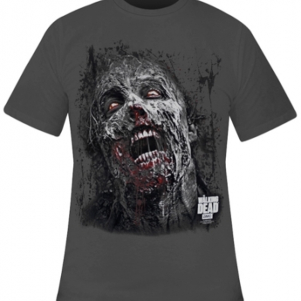 Mov168 t shirt walking dead serie tv homme walker zombie 1440851349
