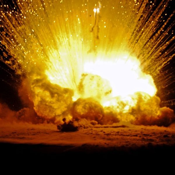 Explosion image by us department of defense