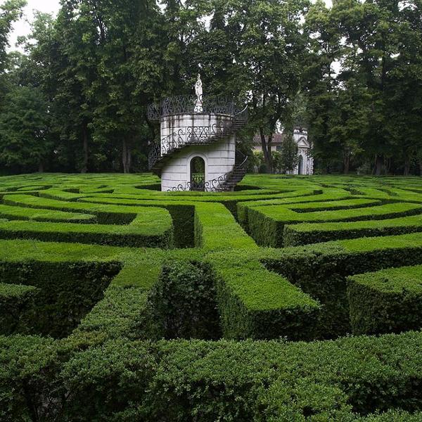 Palladio 1552 labyrinthe villa pisani