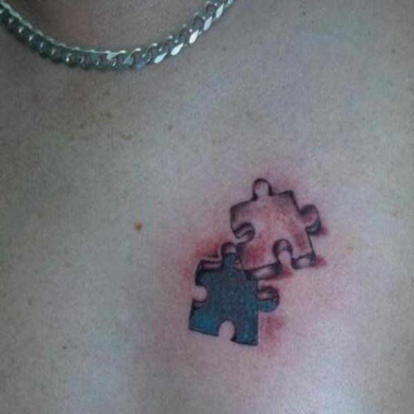 3d puzzle tattoo 2015