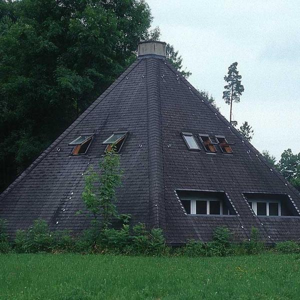Pyramid house