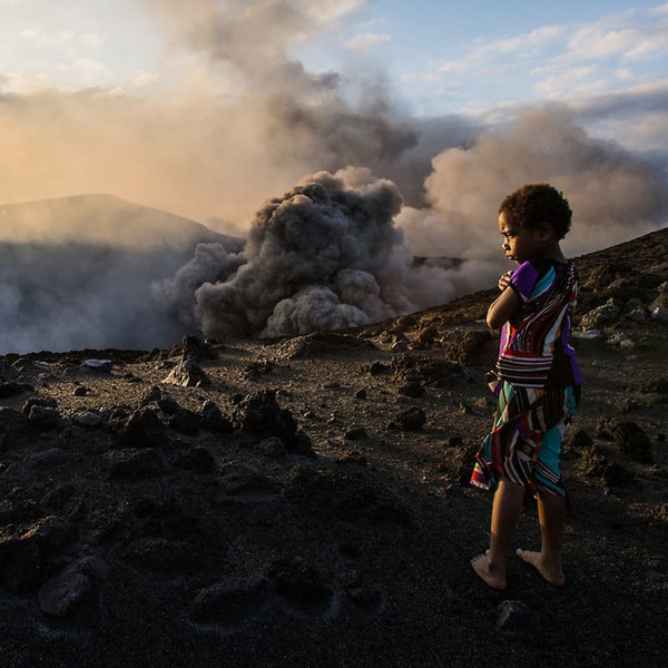 Yasur volcano girl 2 by little spacey d8hvm8l