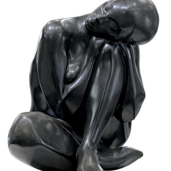 Patrick drouin (ne en 1948) le reve 1989 1990 sculpture monumentale en bronze a hellip 