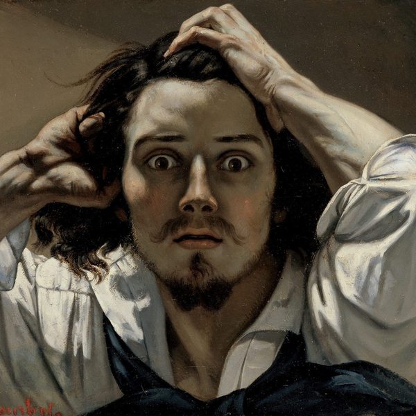 Gustave courbet autoportrait desespere