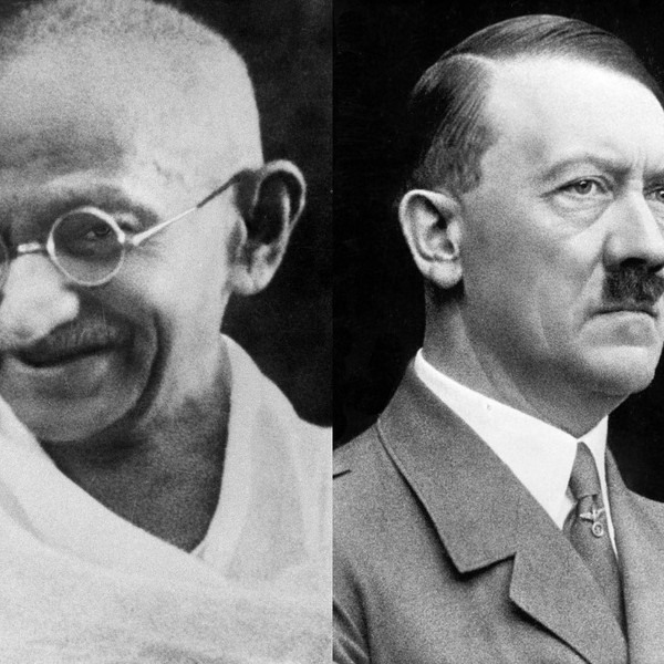 Gandhi hitler