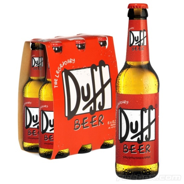 Duff beer six pack