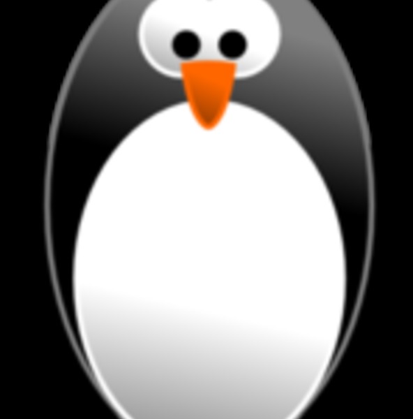 New penguin smiley emoticon
