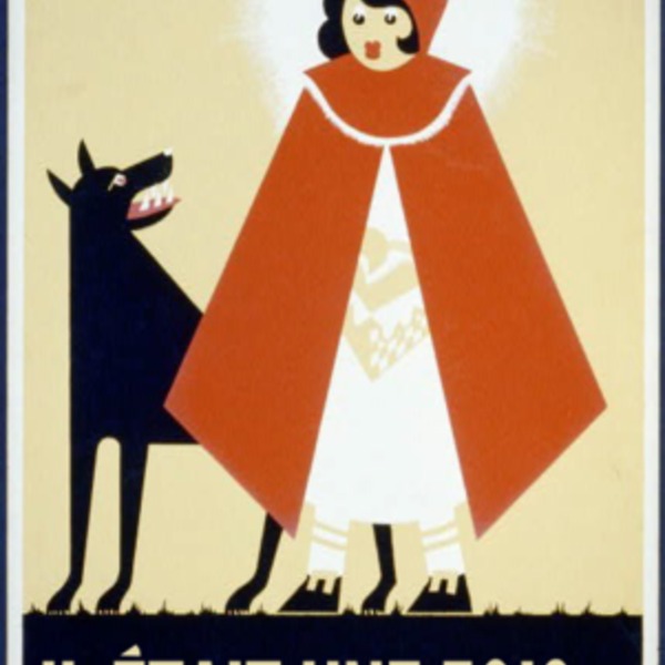 Le petit chaperon rouge affiche de kenneth whitley en 1939