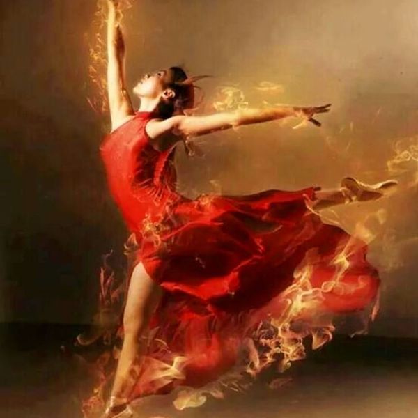 Danseuse feu