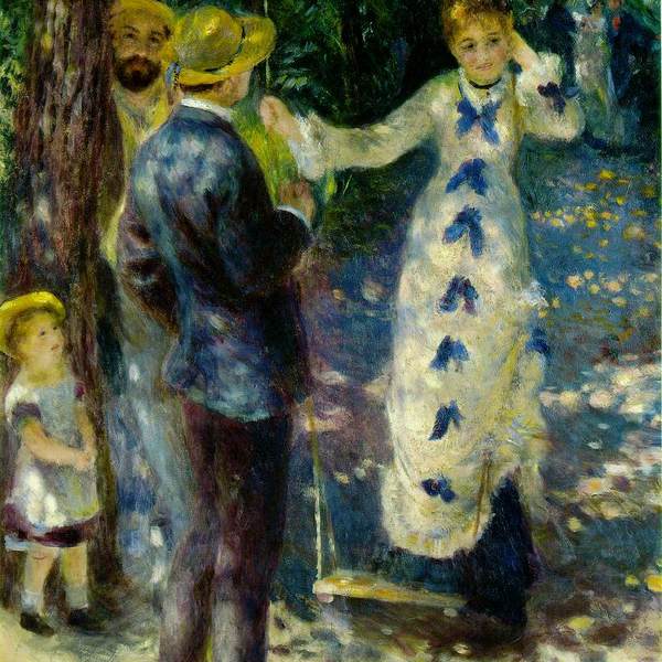 Renoir the swing  1876  92x73 cm  mus%c3%a9e d'orsay  paris