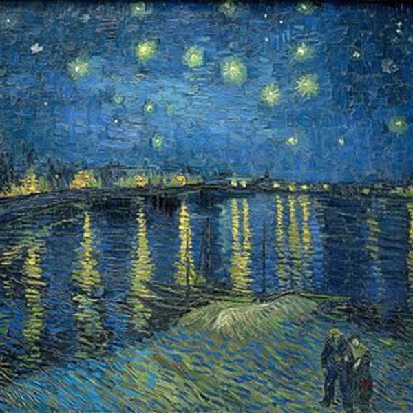 Starry night over the rhone (1)