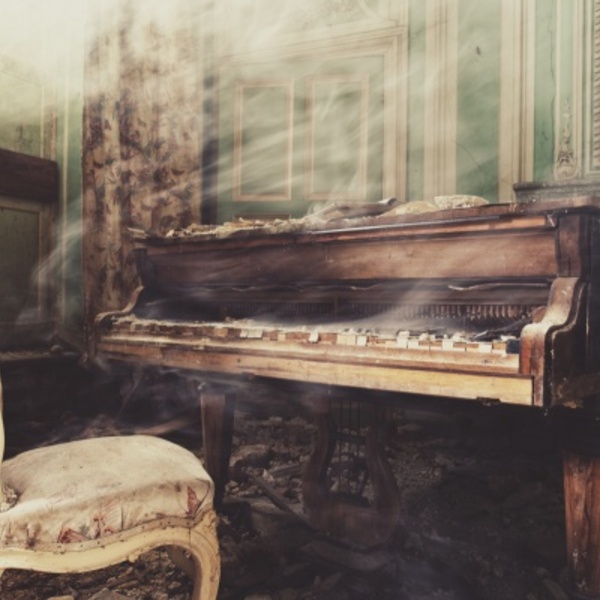 Castle piano by gina soden