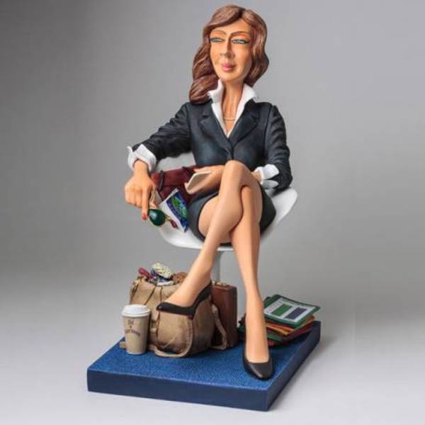 Forchino figurine miniature la femme d affaires