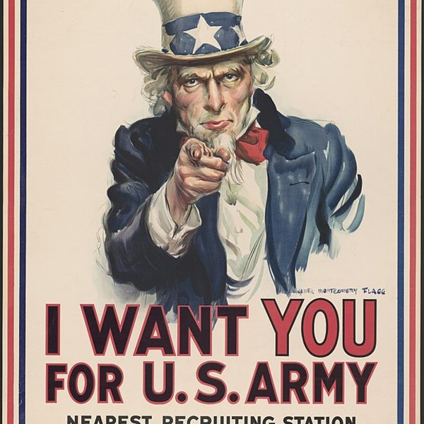 J. m. flagg  i want you for u.s. army poster (1917)