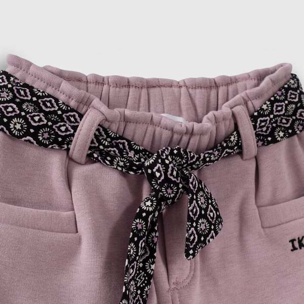 Ikks jogging parme ceinture foulard bebe fille xx23000 30 2