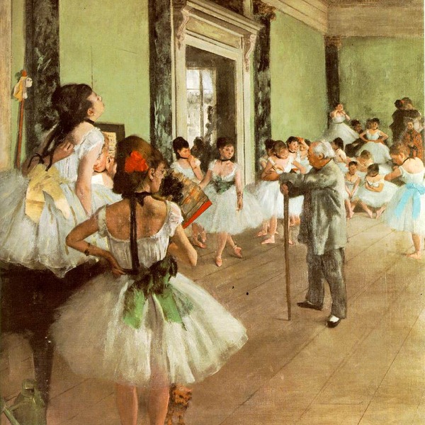 Degas classe danse