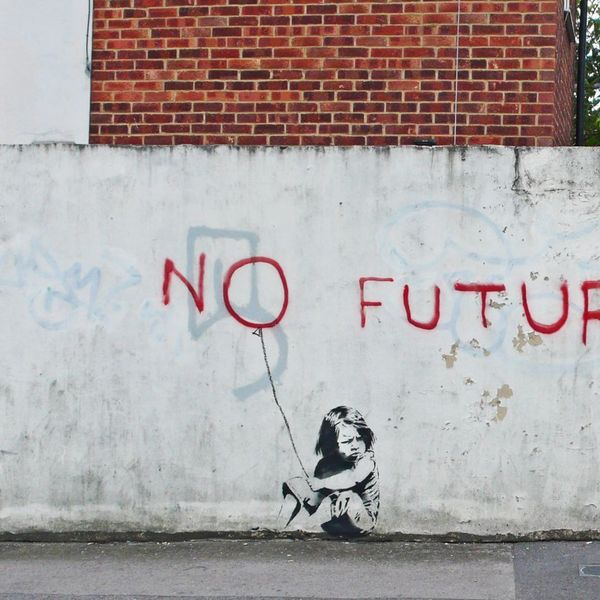 No future banksy 140910